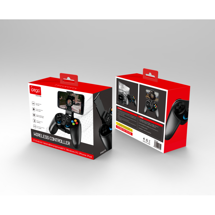 Беспроводний геймпад iPega PG-9157 Bluetooth Black