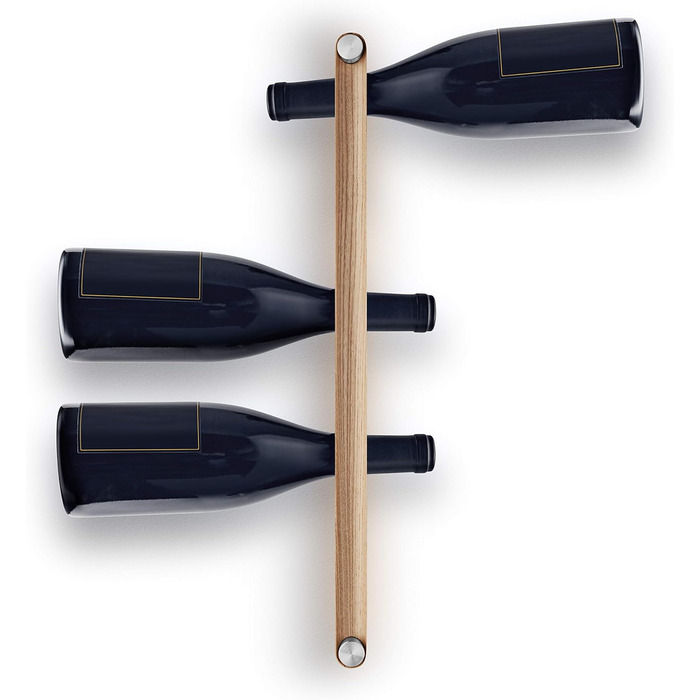 EVA SOLO Nordic Kitchen Wand-Weinregal з дуба - підставка для вина, Nordic Kitchen