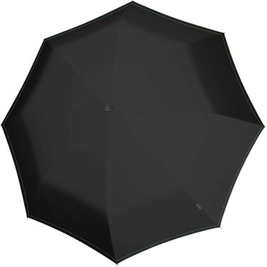 Кишенькова парасолька Knirps U.090 Ultra Light XXL ручний компактний (неоновий чорний)