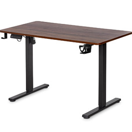 Стіл Mealux PowerDesk Lite Walnut з електрорегулюванням висоти (арт. EVO-201 Lite Walnut /B)