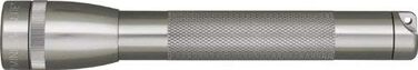 Ліхтарик MAGLITE Mini Maglite 2AA, сірий, у подарунковій коробці