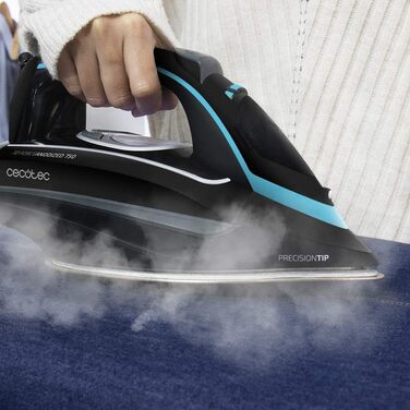 Праска Cecotec Dampfbügeleisen 3D ForceAnodized 750 Smart: 3100 Вт, LCD, антинакип, автоматичне вимкнення, 400 мл, Eco-режим