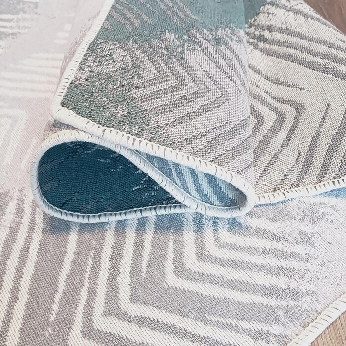 Квадратний сірий килимок з високим ворсом зі штучного хутра килимок для ліжка килимок для передпокою зі штучного хутра з довгим волоссям (дизайн 3, 80 х 150 см)