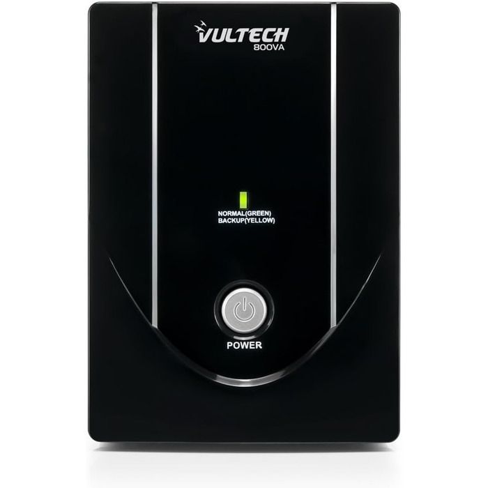 Джерело безперебійного живленн VulTech UPS800VA-LITE, ДБЖ Black Lite серії 800 ВА 440 Вт