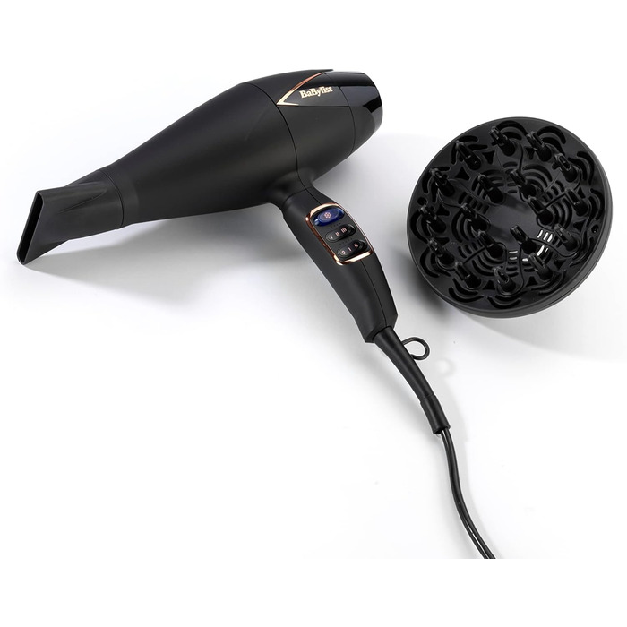 Фен BaByliss Salon Air Brilliance з цифровим мотором, D665E HaartrocknerSalon Air Brilliance