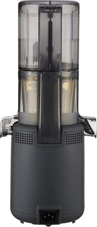 Шовковий відцентровий соковичавник Hurom H310 | Електричний соковичавник для овочів та фруктів | BPA Free | 150 Вт | Легкий у чищенні | Стильний дизайн, Антрацит