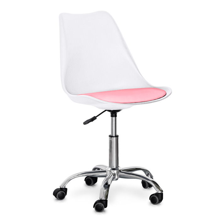 Крісло Evo-kids Capri White / Pink (арт. H-231 W/PN)