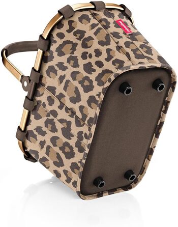 Сумка-шопер Reisenthel CarryBag XS Leo Macchiato – Стабільний кошик XS з практичною внутрішньою кишенею, водонепроникний дизайн