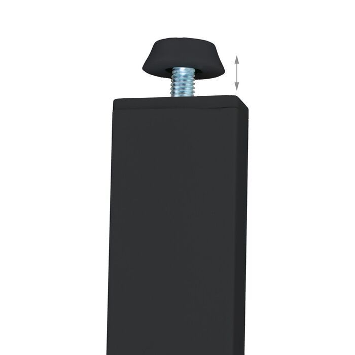 Настінна вішалка Relaxdays з гачками, полицями та кошиком