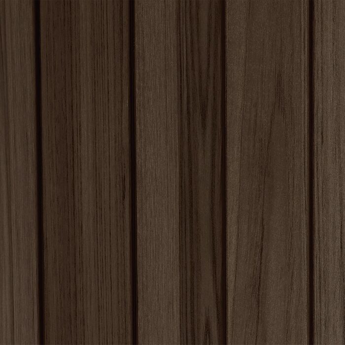 Стілець-лавка Keter Eden для балкона та саду, з інтегрованою коробкою для зберігання (265 л), 140x60x84 см, вологостійкий, з імітацією дерева (палісандр)