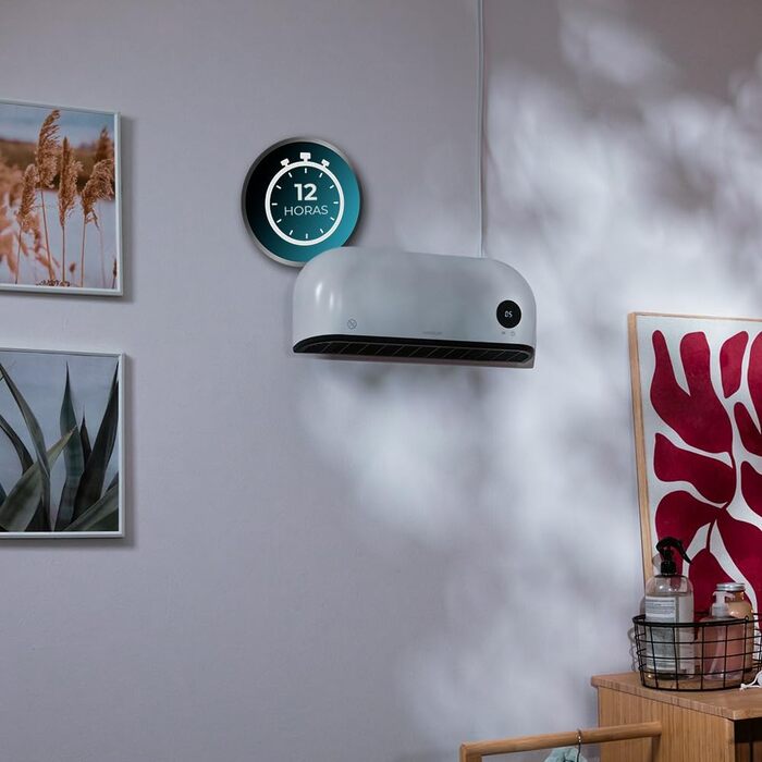 Електричний обігрівач Cecotec Ready Warm 5350 Power Box Ceramic Connected: 2000 Вт, LED-дисплей, Wi-Fi, пульт, 3 режими, осциляція, IP22, безпека