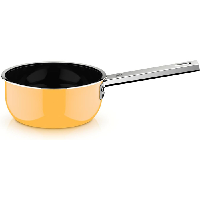 Набір каструль WMF Fusiontec Mineral Pro, 4 шт., індукційні, нержавіюча сталь, Mango Yellow, Made in Germany