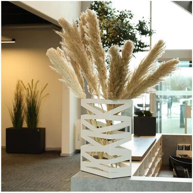 Підставка для парасоль підставка 'Maxi' з металу з піддоном для збору води та гачками - Економія місця 34x14x46 см - Елегантний чорний колір - Ідеальна для декорування входу та коридору