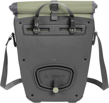 Кофри для багажника Aqua Back 2x24L, 2 x задні кофри водонепроникні, велосипедна сумка-кофр ззаду, легке кріплення Зроблено в Німеччині (fango, один розмір)