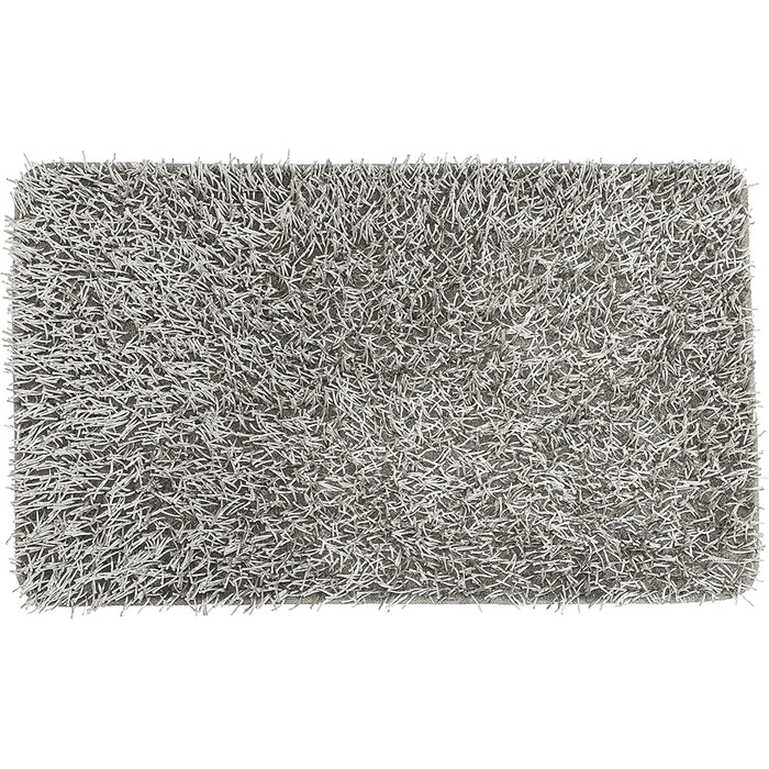 Маленький килимок для ванної кімнати Riva, сріблясто-сірий, 60 х 100 см