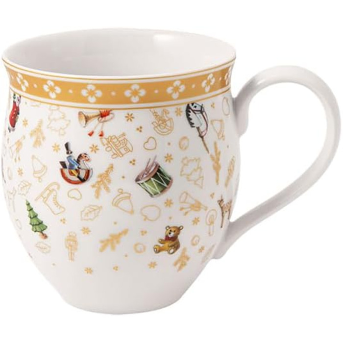 Набір келихів для шампанського та ігристого вина Villeroy & Boch Toy's Delight (2 шт.), кришталеве скло, для святкування, сумісно з посудомийною машиною