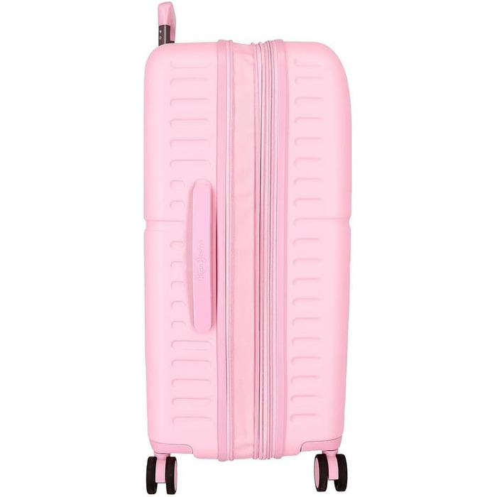 Набір валіз Pepe Jeans Highlight, 55/70 см, ABS-замок, 116 л, 4 колеса, ручна поклажа, світло-рожевий колір