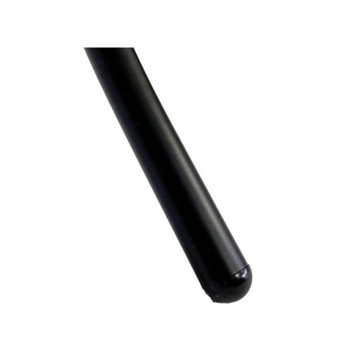 Комплект садових меблів із металу Kontrast, чорний, 3 предмети