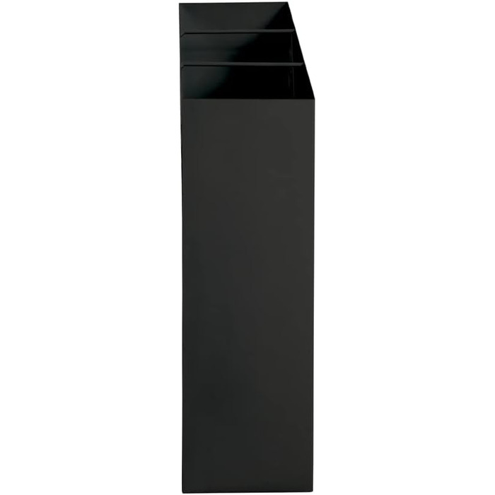 Меблева підставка для парасольок HAKU, металева, чорна, Ш 50 x Г 16 x В 48 см 50 x 16 x В 48 Чорний