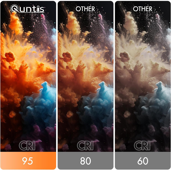 Світлодіодна лампа Quntis для монітора з пультом, 42.5 см, захист від синього світла, USB, для офісу та дому