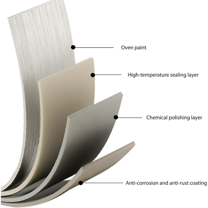 Поличка для душу REKITA без свердління, органайзер для ванної кімнати 40 см, поличка з нержавіючої сталі з 4 знімними гачками, тримач для шампуню для душу, навісна поличка, чорний колір