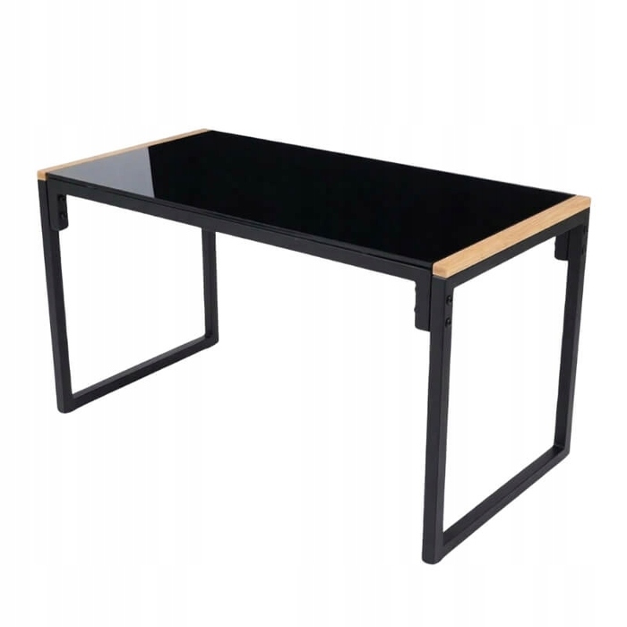 Комплект садових меблів Escal, метал, чорний, 4 предмети