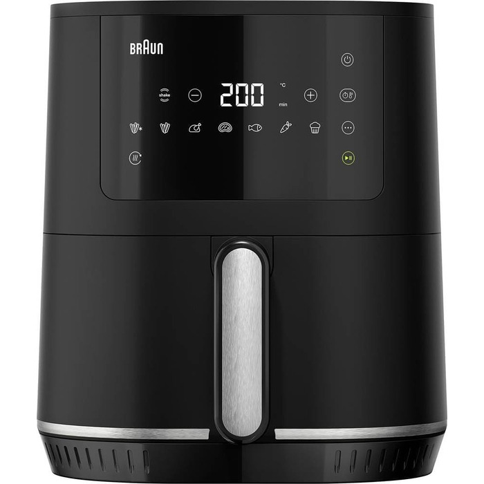 Фритюрниця повітряна Braun MultiFry 3 HF 3030, 4.3 л, 1500 Вт, чорна