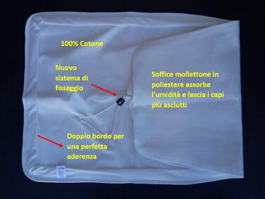 Чохол для прасувальної дошки Mauro з інтегралом. Оббивка Molton 130x48 см Зроблено в Італії професійна якість
