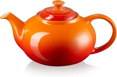 Чайник Le Creuset Klassische з кераміки, 1,3 л, для 3-4 чашок, кольору 'Ofenrot'