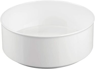 Полиця для спецій MDESIGN Lazy Susan для кухонного шафи і кухонного столу-зручна кухонна полиця для кухонного начиння-пластиковий обертовий тримач для спецій- (білий)