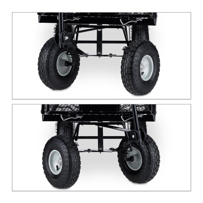 Висока садо́ва теле́жка Relaxdays