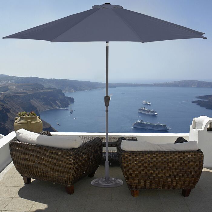 Relaxdays Парасолька від сонця, діаметр 300 см