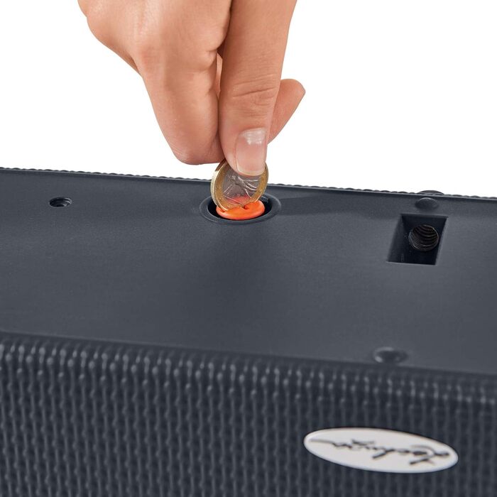 Горщик LECHUZA CUBE Color Triple (колишня BALCONISSIMA) 13680, сірий сланець (2 шт., 40x14x13,5 см)