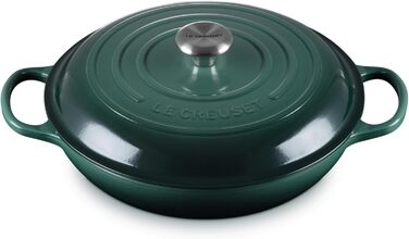 Le Creuset Signature Чавунний горщик Gourmet, Ø 3,5 л, для всіх плит, включно з індукцією, 5,555 кг, Колір: Офенрот