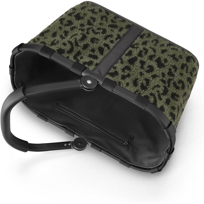 Сумка-шопер Reisenthel Carry Bag Teddy Leo Olive – містка та водонепроникна, з внутрішньою кишенею