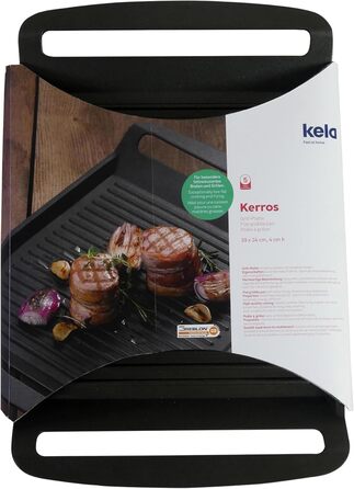 Кела Grillplatte Kerros: Алюмінієва гриль-пательня з антипригарним покриттям, 230°C, для всіх плит, 11564