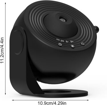 Проектор зоряного неба Planetarium Sternenprojektor: 13 в 1 LED Галактичний проєктор з 12 слайдами для дітей, нічник для спальні, вітальні, вечірки (Чорний)