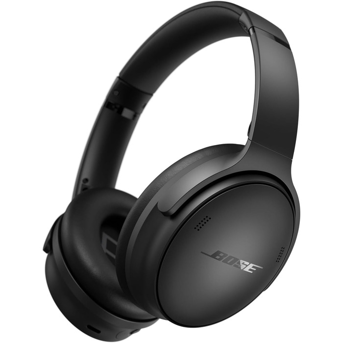 Бездротові накладні навушники Bose QuietComfort SC, шумозаглушення, акумулятор 24 год, м'який чохол, чорний