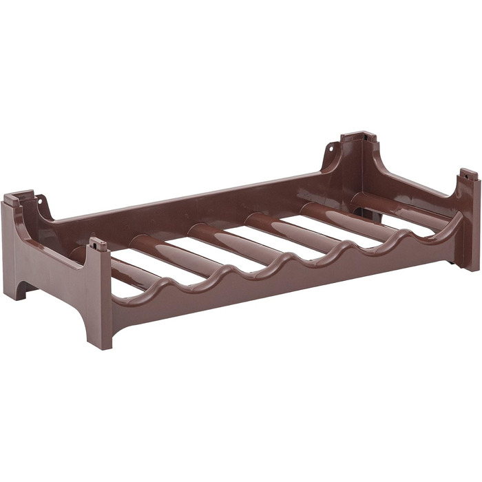 Стеллаж для пляшок Novaliv на 24 пляшки, розширюваний, стекуваний, органайзер для напоїв, полиця для води, вино, напоїв, для дому