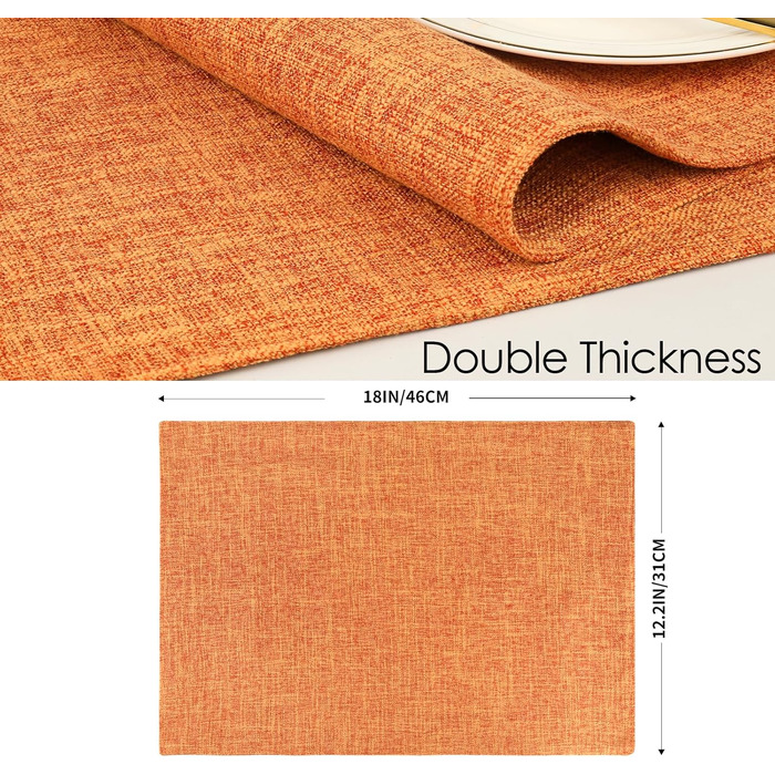 Набір тканинних серветок для столу (8 шт), Бордовий колір, Стійкі до тепла, Легко миються, Ідеально для святкування та декору