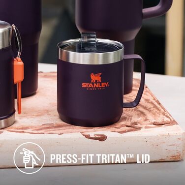 Термокружка Stanley Classic Legendary Camp Mug - 0.35L, Plum (Сливовий)