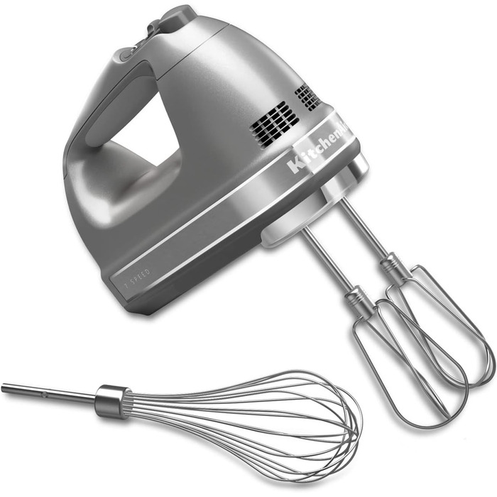 Міксер ручний KitchenAid 5KHM7210ECU Contour Silver, сріблястий