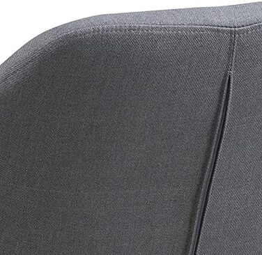 Крісло-гойдалка AC Design Furniture Wendy, метал, сірий (темно-сірий), 57x71x81 см