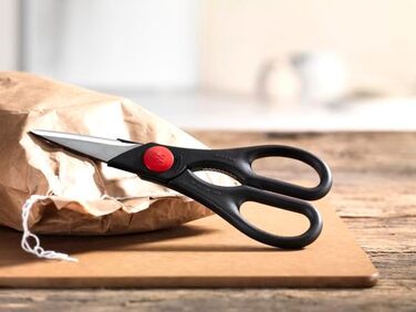 Ножиці ZWILLING Twin L багатоцільові, універсальні, з нержавіючої сталі/пластику, чорні (виробництво Німеччина)