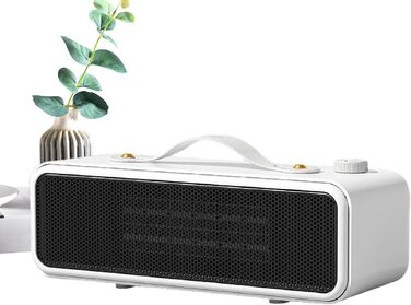 Електричний обігрівач для офісу та дому | Міні-обігрівач на стіл | Швидкий нагрів для холодної погоди | Обігрівач для офісу, дому, подорожей, спальні, робочого місця | Клас енергоефективності A