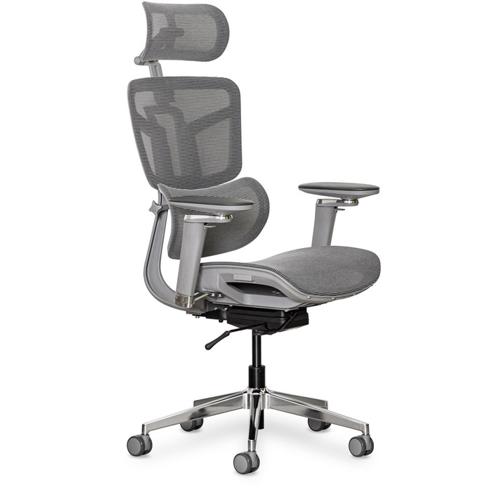 Крісло Mealux S4 Air Grey (арт. HF-S4 M/G)