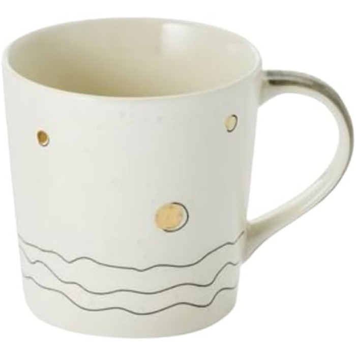 Набір чаю для одного Кераміка Sinje з золотим напиленням, 4 предмети Глечик 0,4 л, Чашка 0,2 л Глечик H 12 см, Ø 5,5 см Чашка H 6 см, Ø 10 см 2XTea для одного, 2 шт.