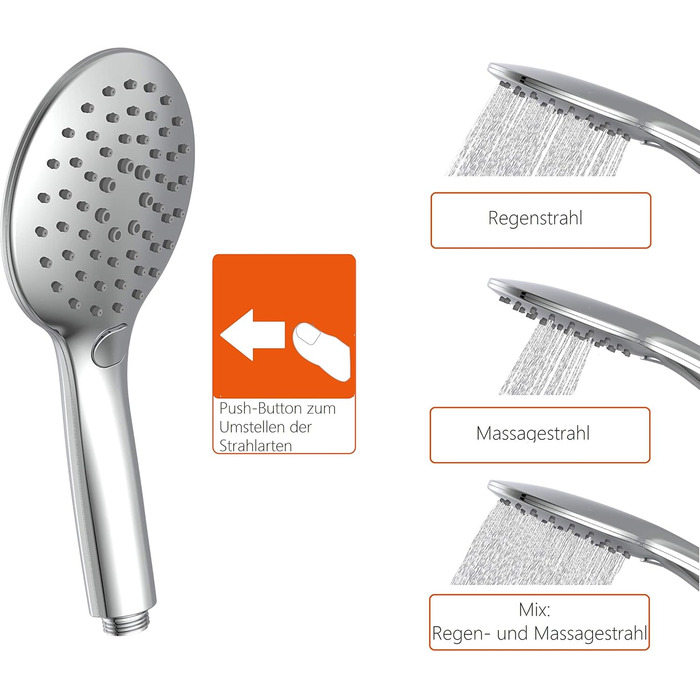 Змішувач для ванни EISL CLAUDIO з душовим підключенням, хром, однорідний, NI023CALCR