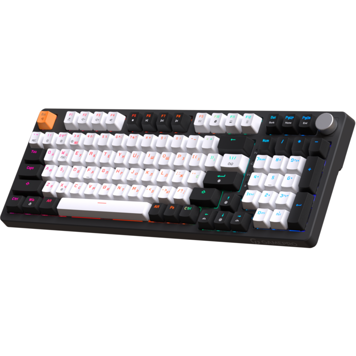 Дротова механічна клавіатура GamePro MK170B (Red) з Hot-Swap RGB Black