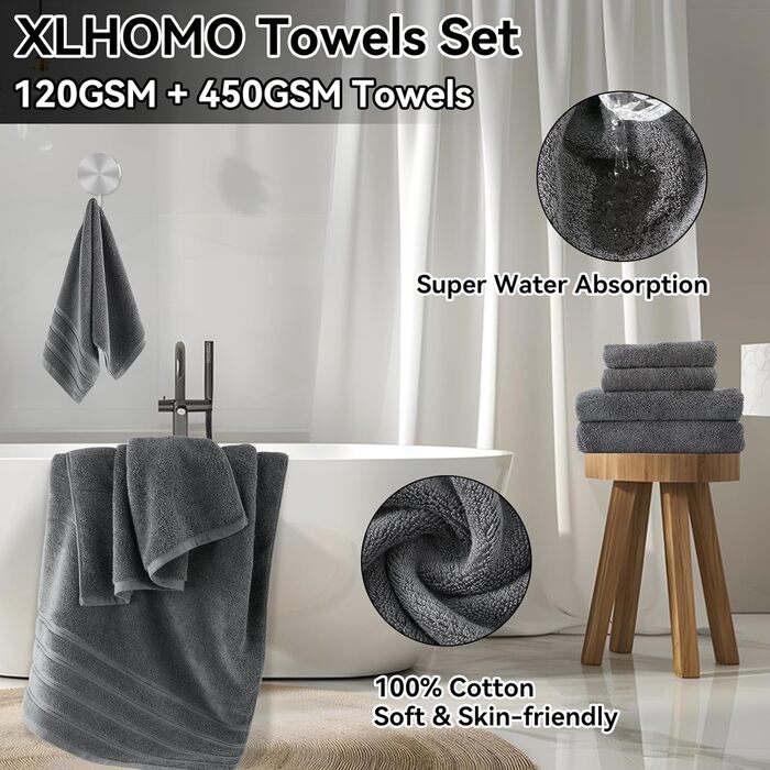 Комплекти аксесуарів для ванної кімнати, 9 предметів: сміттєвий бак, лоток для косметики, дозатор мила, мильниця, стакан для зубної щітки, щітка для унітазу та тримач для ватних паличок